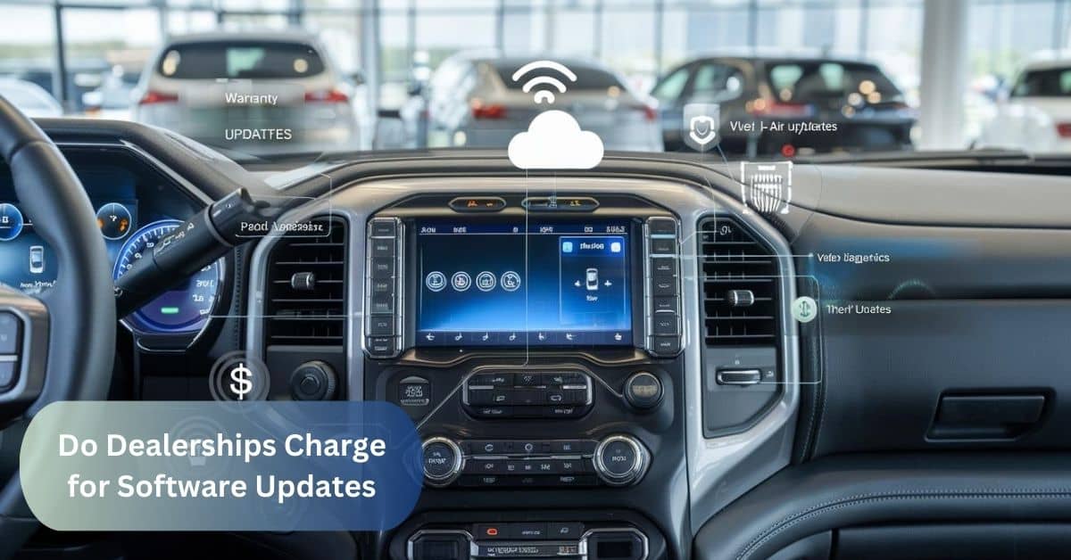 Do Dealerships Charge for Software Updates