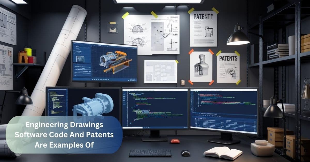 Engineering Drawings Software Code And Patents Are Examples Of