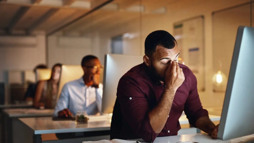 Sitting at a Desk for Long Hours