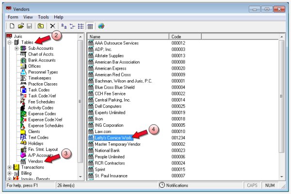 Verify Vendor Status