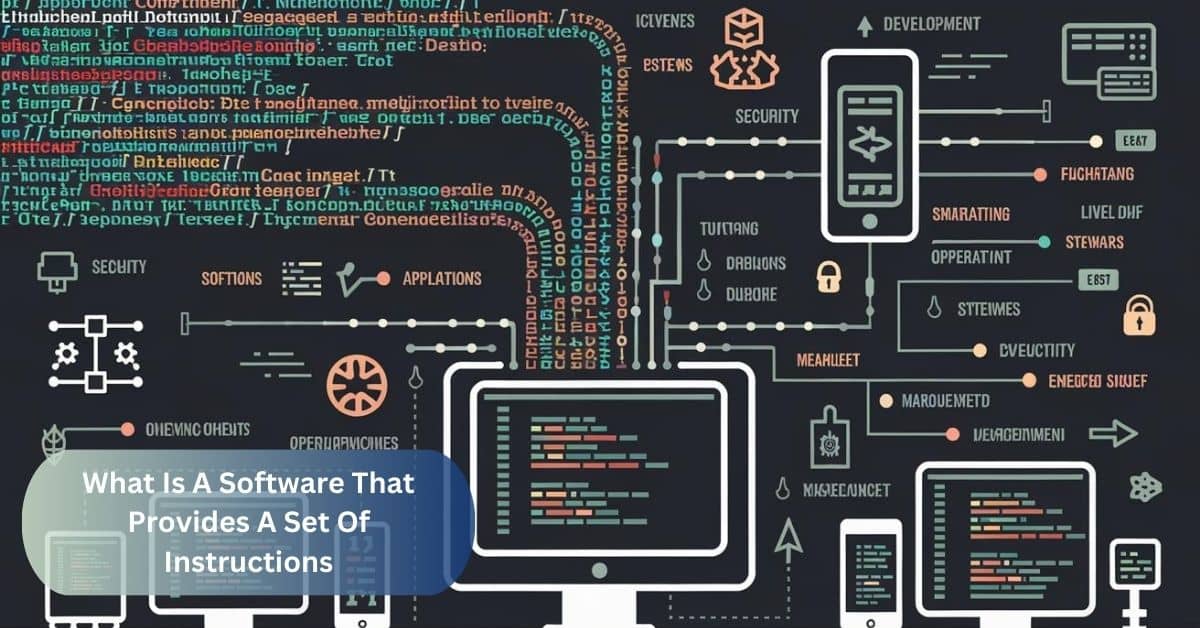 What Is A Software That Provides A Set Of Instructions